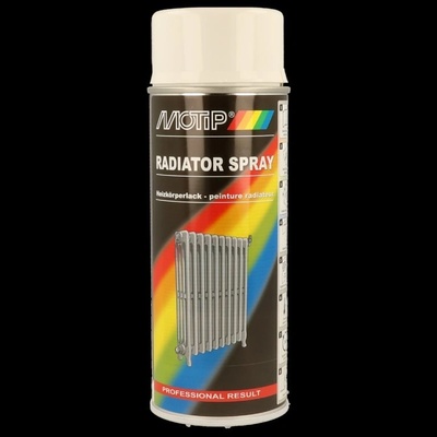 ColorWorks - Barva na radiátory sprej 400ml bílá lesk