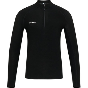 Mammut Мъжка спортна тениска Mammut Tree Wool Thermal FL Half Zip Longsleeve Sport shirt - Black - размер XL (217-0327-0114)