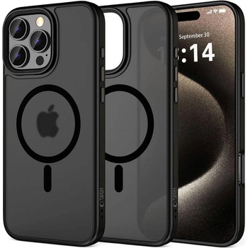 Tech-Protect Magsafe Калъф за iPhone 16 Pro Max, Tech-Protect MagMat Case, Черен (5906302311118)