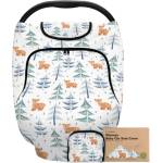 KeaBabies Есенно-зимно покривало за столче за кола KeaBabies - 0-13 kg, елхи (KB-WCSC-WIN)