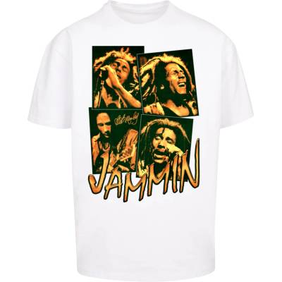 MERCHCODE Тениска Bob Marley Jammin Live Oversize Tee white XXLUB-MC1100-00220 - , размер 3XL