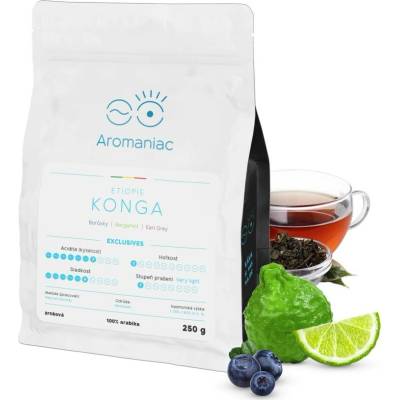 Aromaniac Etiopie Konga 250 g zrnková káva