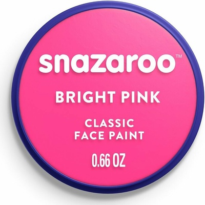 Snazaroo barva na obličej 18 ml Růžová Bright Pink