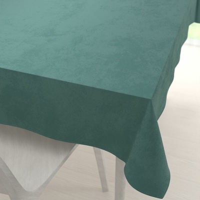 Biante Zamatový obdĺžnikový obrus Velvet Premium SVP-022 Ľadovo zelený 120x140cm