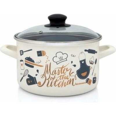 Metalac Hrnec se skleněnou poklicí Master of Kitchen 20 cm 4 l D2-20-MASTER