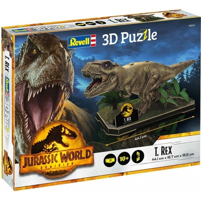Revell 3D Puzzle Jurský svět T Rex, 45 ks