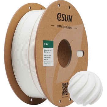 eSUN PLA+ Milky White - 1, 75 mm / 1000 g (PLA+175O-MW1P1)