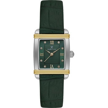 Daniel Klein DK. 1.14116-4 - Дамски часовник, Premium, Кварцов, 21x29mm, 3 ATM, Зелен