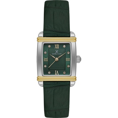 Daniel Klein DK. 1.14116-4 - Дамски часовник, Premium, Кварцов, 21x29mm, 3 ATM, Зелен