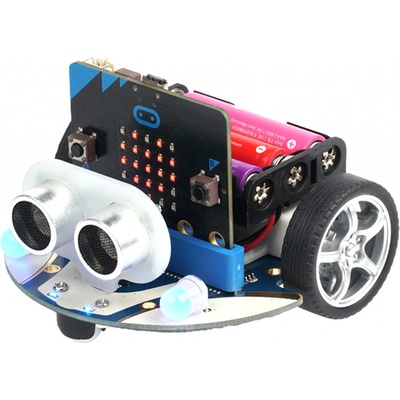 ElecFreaks Smart Cutebot - chytré závodní auto pro výuku programování microbit Varianta kitu: bez desky micro:bit V2.21, Jazyková verze: Česká – Hledejceny.cz