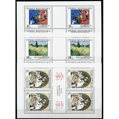 Česká pošta (1993) Pof. PL 27 - 29 ** - Česká republika - Umění 1993