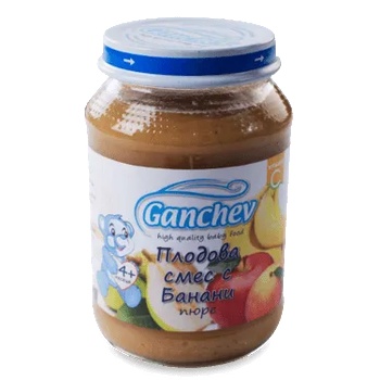 Image 1 of Ганчев пюре Плодова смес с банани