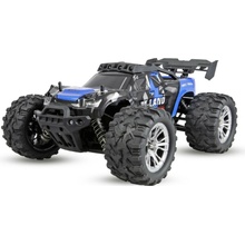 M-Land RC Truggy 48km/h 4WD RTR modrý, LED, Waterproof 1:16