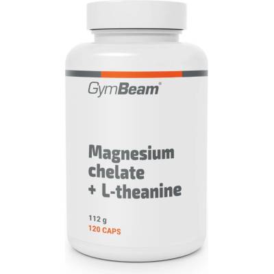 GymBeam Магнезиев хелат + L-теанин 120 капс