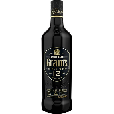 Grant's 12y 40% 0,7 l (čistá fľaša)