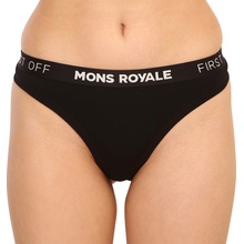 Mons Royale Dámská tanga merino 1003111015001 černá