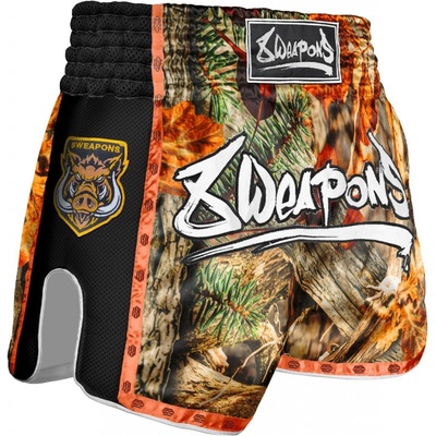 Muay Thai šortky 8 WEAPONS Hunter Autumn Camo