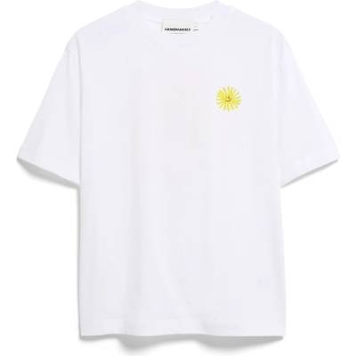 Armedangels Дамска тениска ARMEDANGELS Women's Tarjaa Graphic T-shirt - White (916-6597-0213)