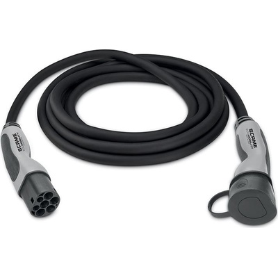 SCAME Кабел 5м за зареждане на ЕЛЕКТРОМОБИЛ в Mode3, за станции 1P до 4.6kW, с конектори Type 2 към Type 2, - 201. CS2121-5 (201.CS2121-5)