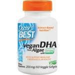 Doctor's Best BEST Vegan DHA from Algae 200 mg [60 Гел капсули]