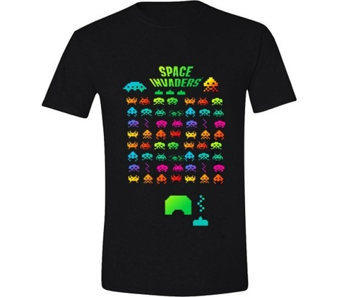 Space Invaders Multi Coloured