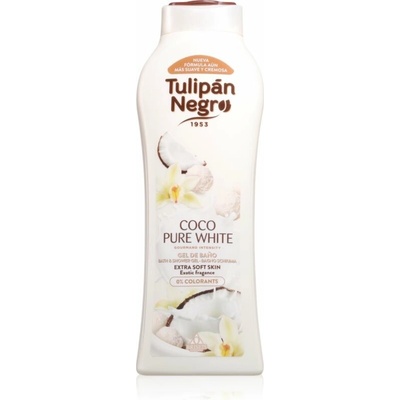 Tulipán Negro Coco Pure White sprchový gel 650 ml