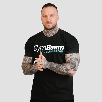 GymBeam Тениска Grow Black M