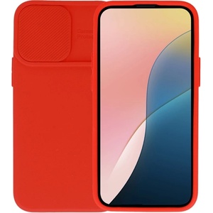 Gigapack iPhone 16 Pro Max GIGAPACK Силиконов калъф за телефон, матов, с защита за камерата, ЧЕРВЕН (GP-163063)