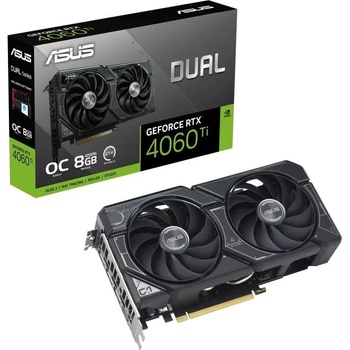 Asus Dual GeForce RTX 4060 Ti OC Edition 8GB GDDR6 90YV0J40-M0NA00