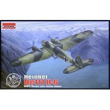 Roden Heinkel He 111 H-6 German Medium Bomber WWII 341 1:144