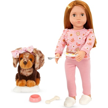 Battat Кукла Battat Our Generation - Клаудия и Синамон, 46 cm, с аксесоари (BTBD31449Z)