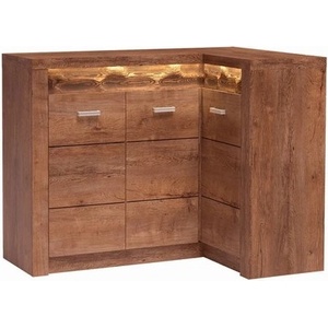 Bogdan Furniture Europe Ъглов шкаф Indianapolis I-15, светла пепел