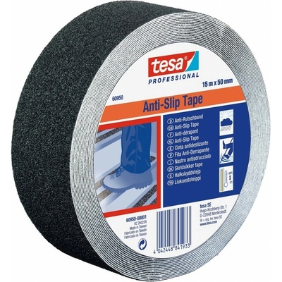 Tesa 60950 Páska protišmyková profi 50 mm x 15 m čierna