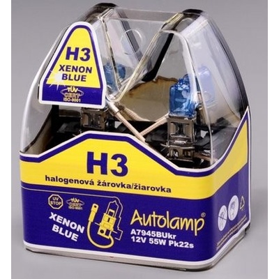Autolamp H3 12V 55W PK22S-2 ks