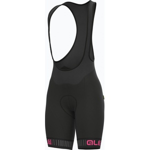 Alé Дамски къси панталони за колоездене Alè Pantalone C/B Traguardo bibshort black/pink L11551518