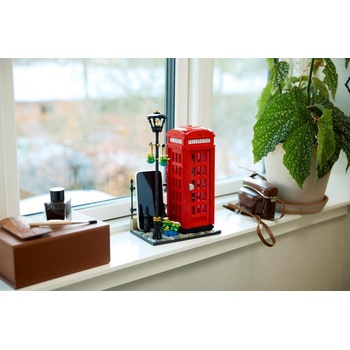Image 1 of LEGO® Ideas - Red London Telephone Box (21347)