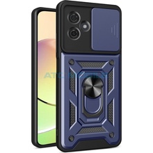 Shield4U Shockproof Camera Sliding kryt Motorola Moto G54 5G XT2343-6 s uzavřením kamery modrý