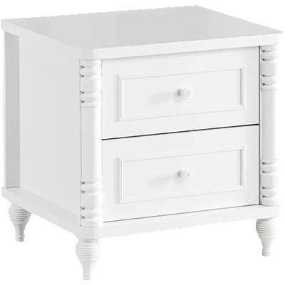 Carmen Нощно шкафче nil - бяло