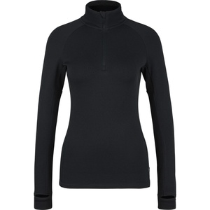 Stoic Дамско мериносово термобельо Stoic Women's MerinoSoft245 TuleboSt. Half Zip Merino shirt - Black - размер XL (916-5192-0115)