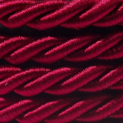 Creative Cables 3x0,75mm² tmavě bordo textílie16 mm 1 m