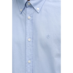 HUGO BOSS риза мъжка от памук liam (50560404) - answear - 132,98 лв