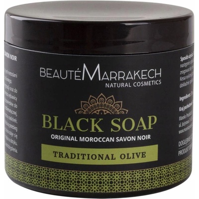 Beaute Marrakech prírodné mydlo z čiernych olív Savon Noir 200 g
