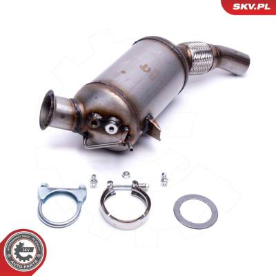 Filtr sazových částic, výfukový systém ESEN SKV 62SKV500
