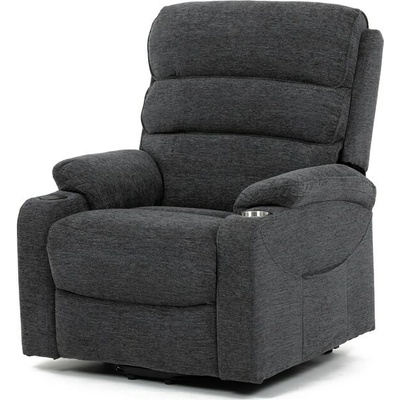 Autronic TV-S8348 GREY2 Polohovací elektrické kabelové ovládání šedá látka