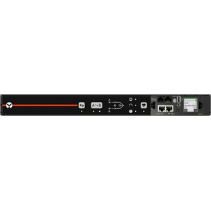 Vertiv Geist AGU5M1R5-06CF13-2PS6PS6B211-D разпределител на напрежение (PDU) 6 Изход(и) за променлив ток 0U Черен (VA7G21A0)