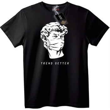 NOONEBRAND Тениска Тренд Сетър Маска - 3XL, White