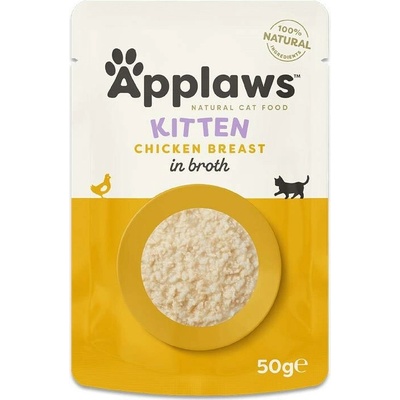 Applaws Kitten Chicken breast in broth 50 g