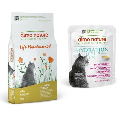 Almo Nature Functional Life Maintenance morčacie a ryža 12 kg