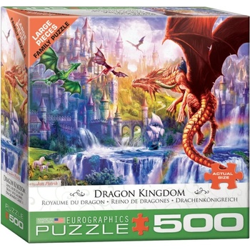 Image 1 of EUROGRAPHICS - Puzzle Krasny: Dragon Kingdom XL - 500 piese