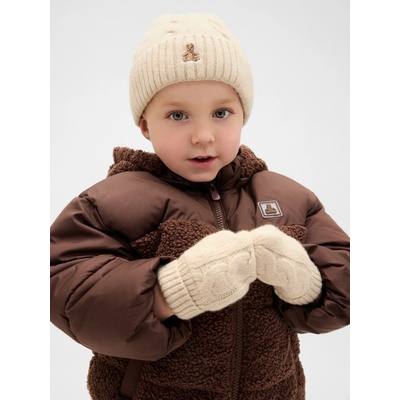 GAP Baby pletený set CashSoft Brannan Bear Béžová